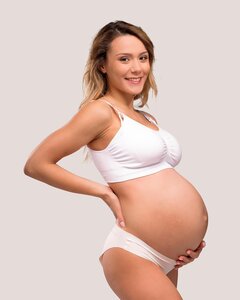 Carriwell Maitinimo liemenėlė su paminkštinimais, S White - Mamalicious