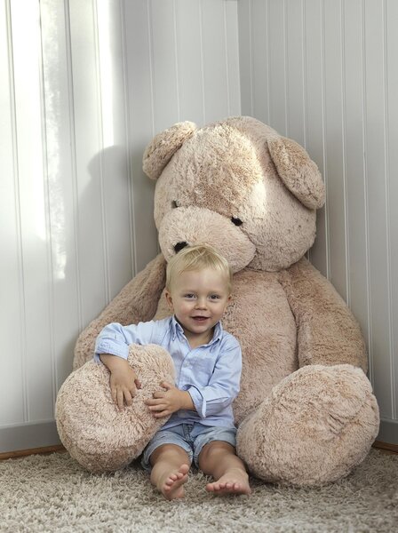 Teddykompaniet suur kaisukaru 150cm, Holger  - Teddykompaniet
